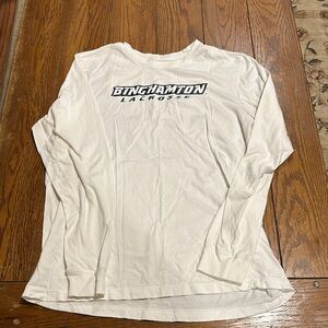 LARGE BINGHAMTON LACROSSE LONG SLEEVE T SHIRT
